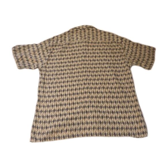 Men's XL Izod Rayon Lightweight Camp Shirt Abstract Graphic Print - Picture 5 of 6